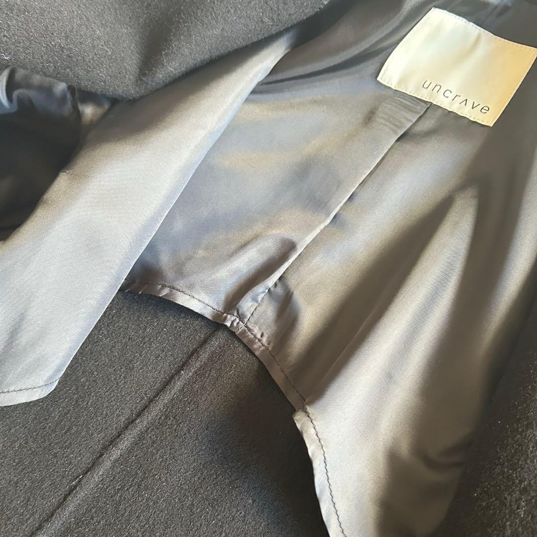 最終✴︎美品✴︎金子綾×uncrave WHITE リバージャケット　ピーコート