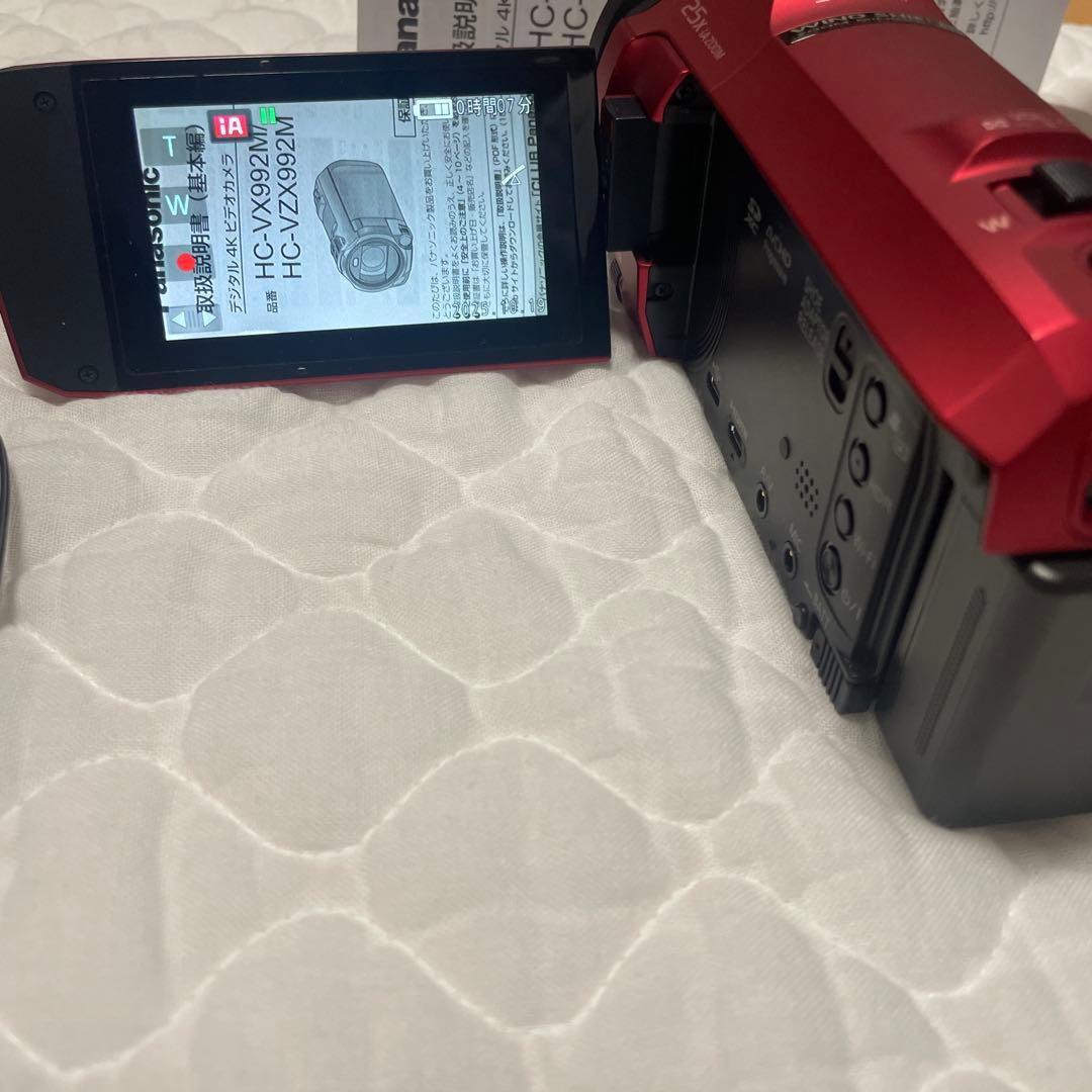 Panasonic デジタル4Kビデオカメラ HC-VX992M 2021年製