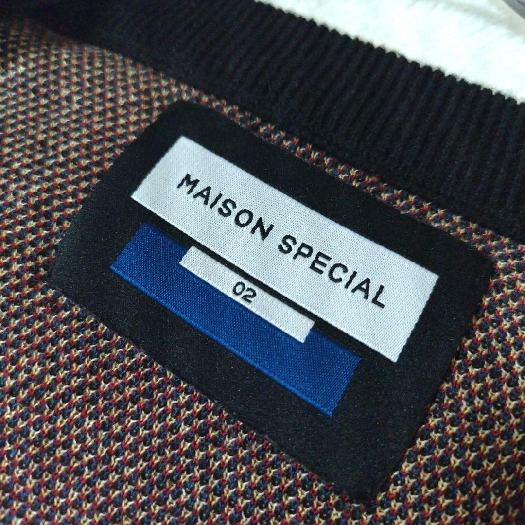 メゾンスペシャル　エヴァンゲリオンコラボニット　セーター　第9使徒　ジャガード