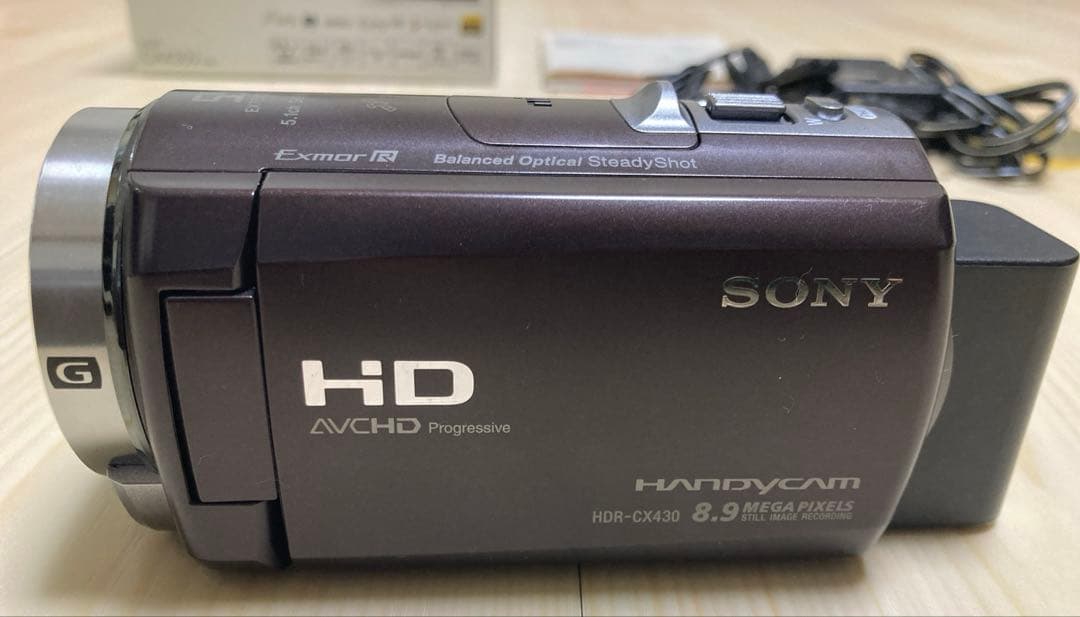 SONY HDR-CX430V ブラウン　中古