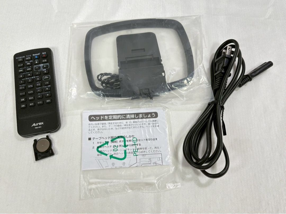 東芝 ハイレゾ対応SD/USB/CDラジカセ Aurex TY-AK2