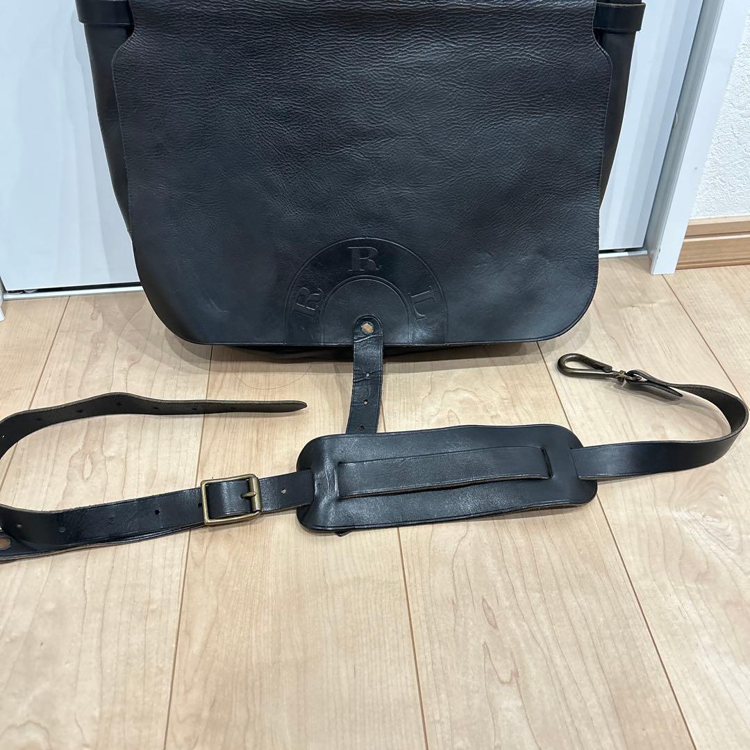 RRLのショルダーバッグ茶芯