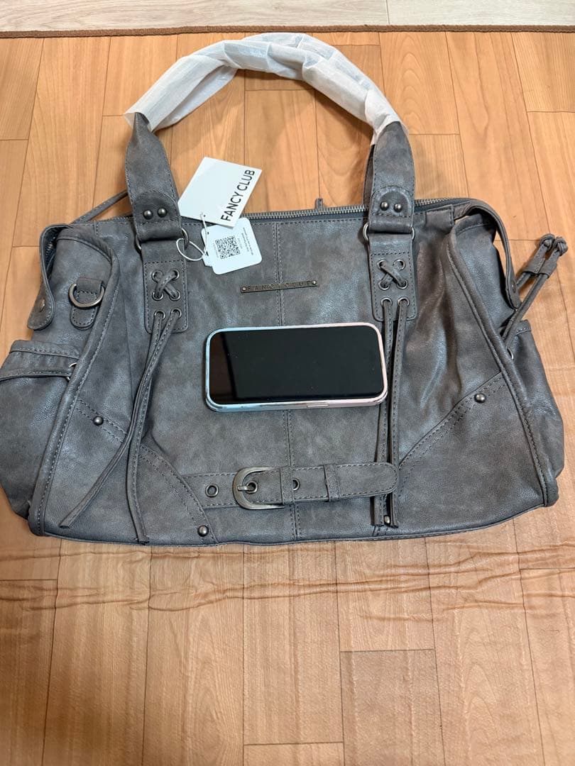 FANCY CLUB ショルダーバッグ グレー