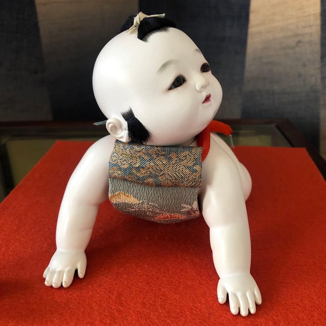 樫村端観作　はいはい人形