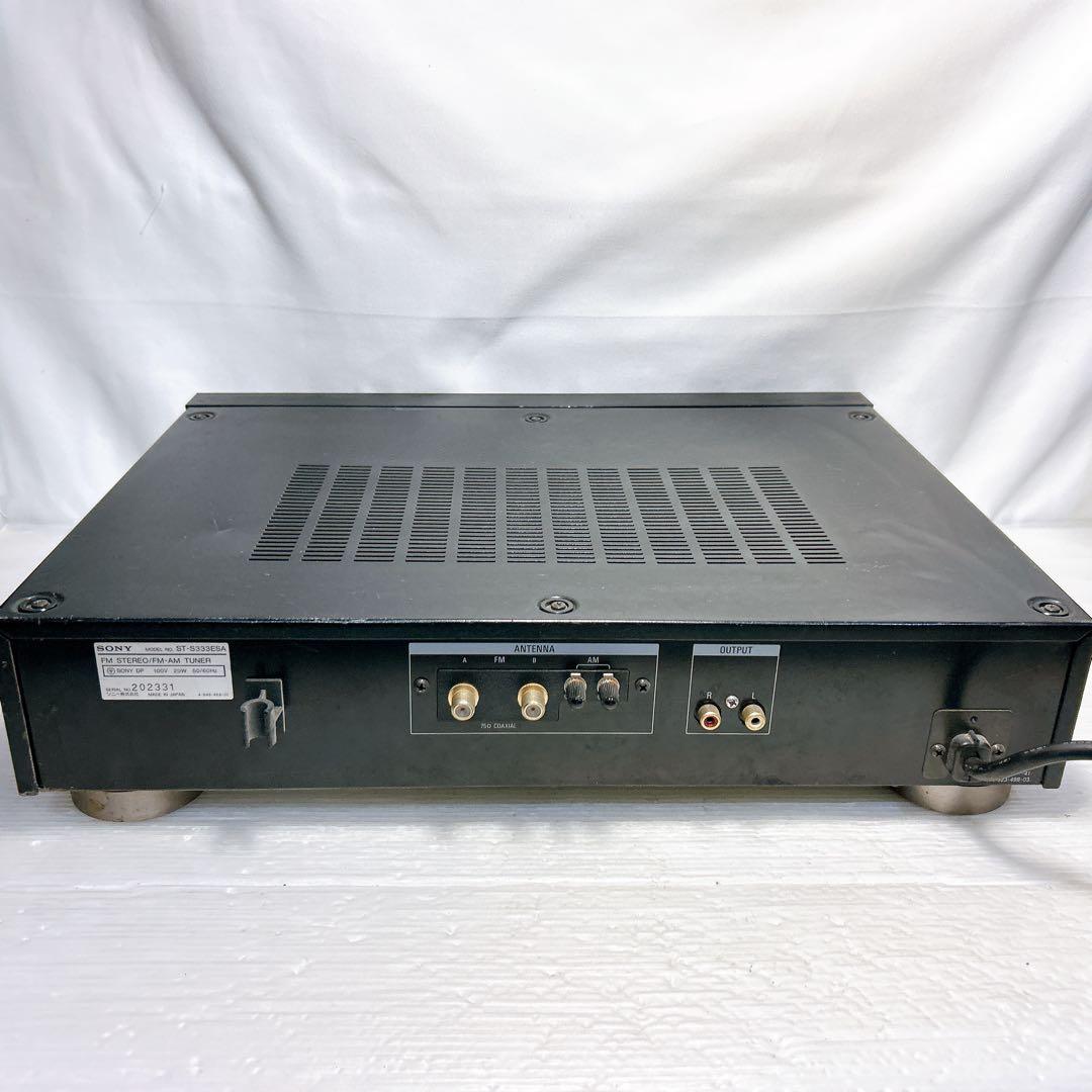 SONY ST - S333ESA FM/AM TUNER ラジオチューナー