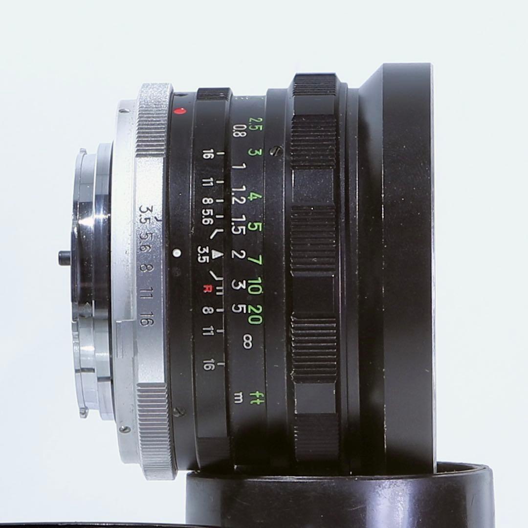 【完動品】Minolta MC W ROKKOR-SG 28mm f/3.5初代