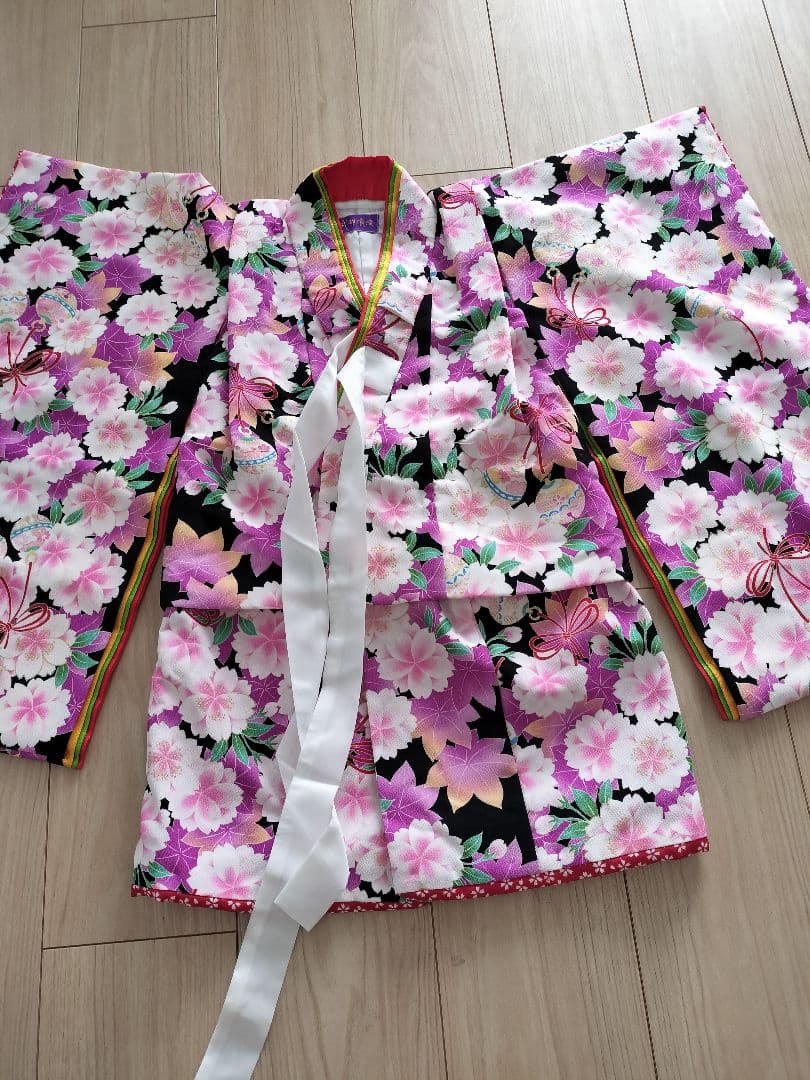 七五三　3歳　女の子　着物7点セット　式部浪漫