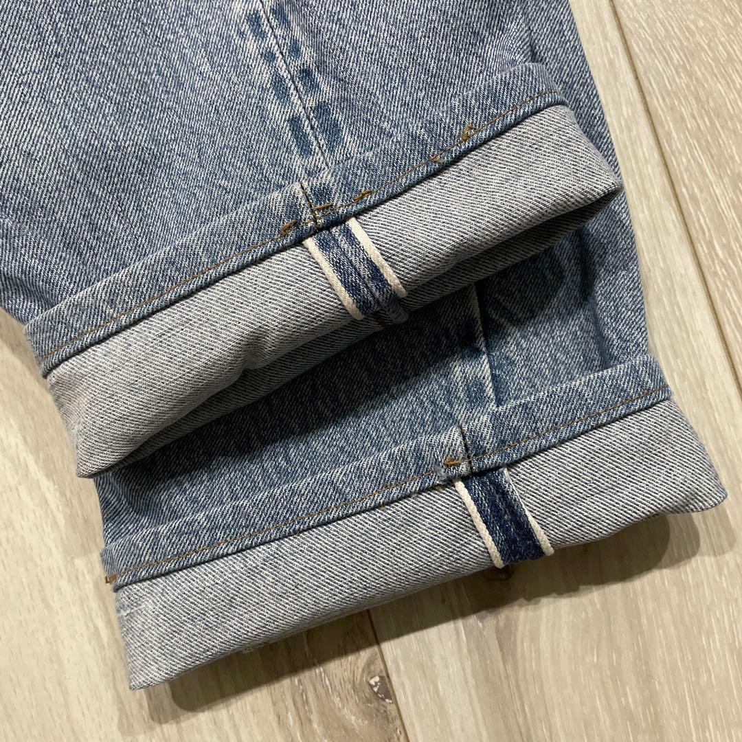 80s USA製 Levi's 501 赤耳 黒カン デニムパンツ W32