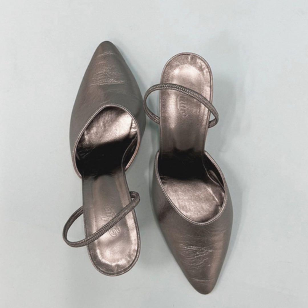 EDIT.FOR LULU abc ポインテッドトゥ　ミュール