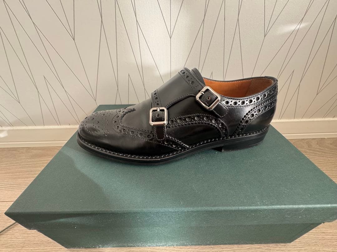 極美品⭐︎church's チャーチレディース モンクグローブ 定番A73960