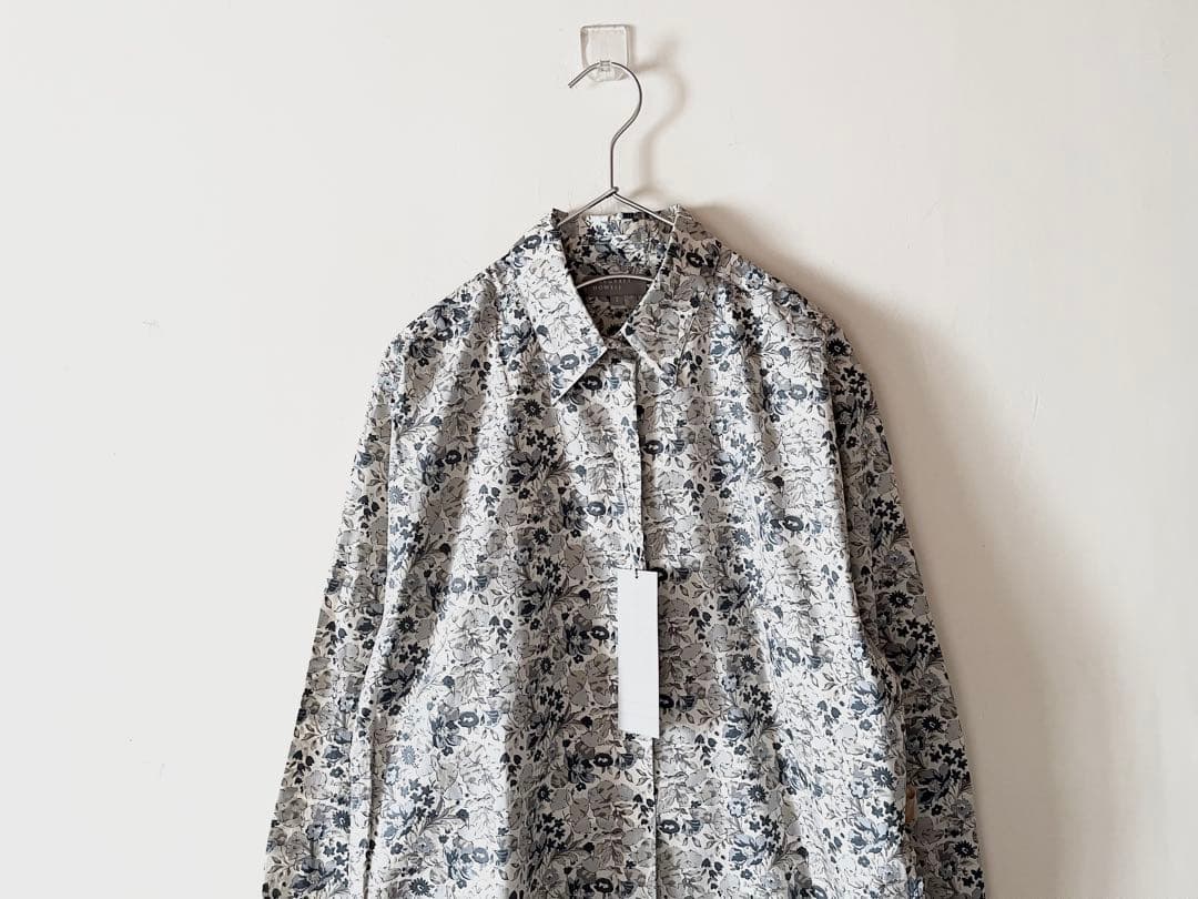 新品タグ付 マーガレットハウエル×リバティ レギュラーカラーシャツ