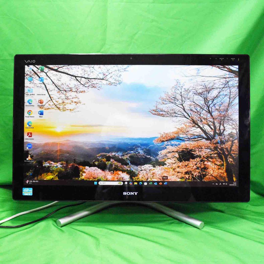 SONY VAIO 24インチ液晶モニター一体型デスクトップパソコン
