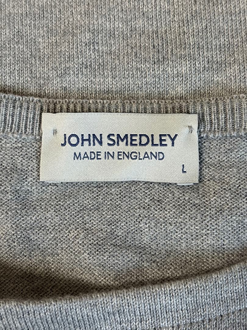 トップス JOHN SMEDLEY COTTON KNIT