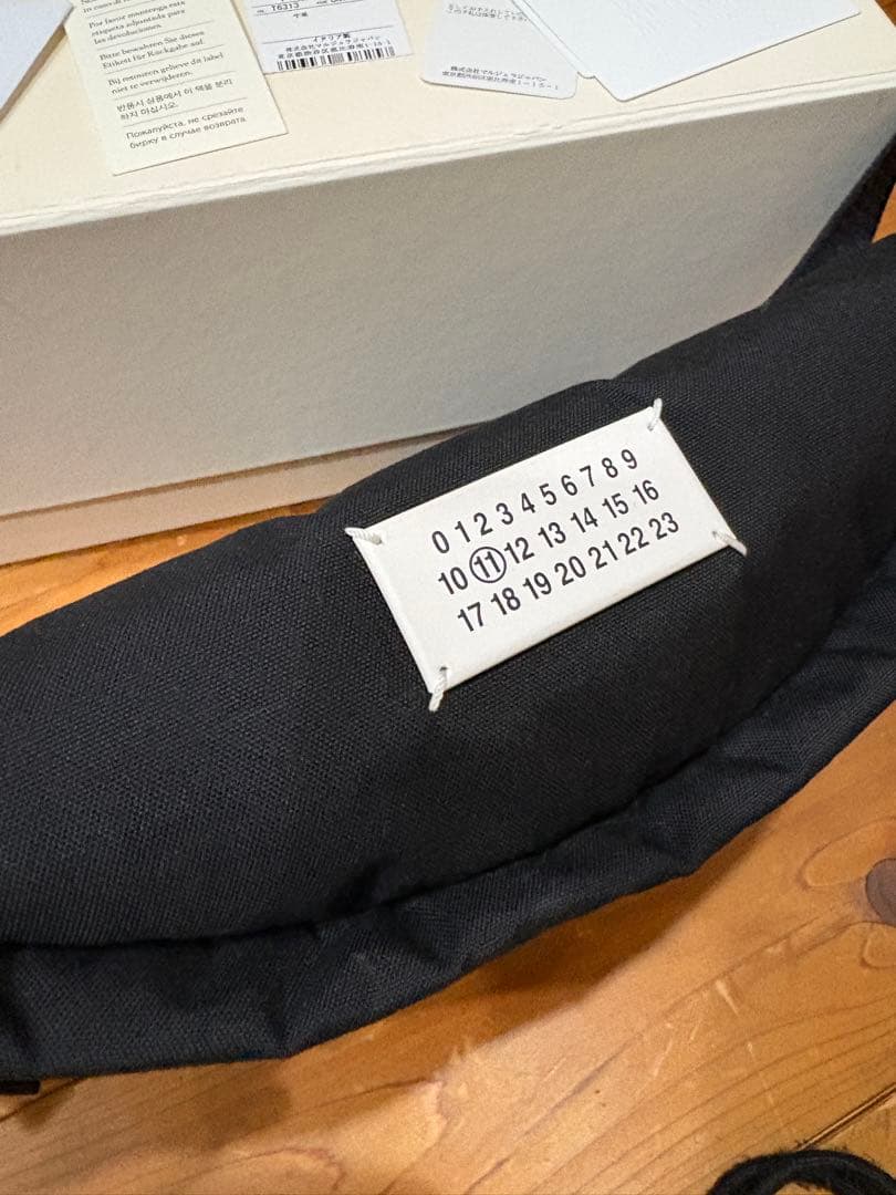中古Maison Margiela グラムスラム スポーツベルトバッグ ブラック