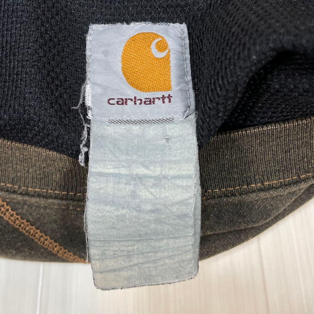 ☆希少☆Carhartt サーマルライナー スウェット カーキ ヘビーウエイト