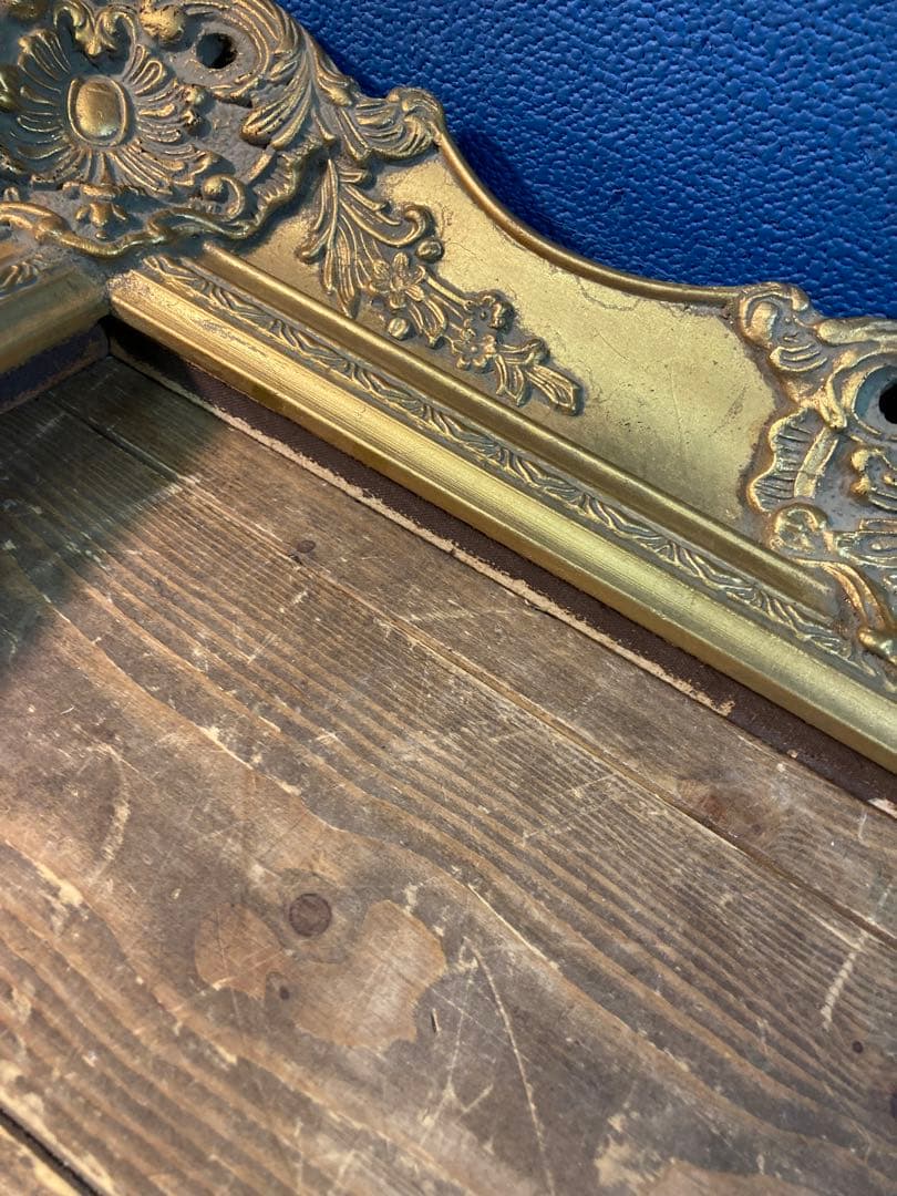 H 額縁　アンティーク調　ヴィンテージ　ゴールド　金色　アート　油絵