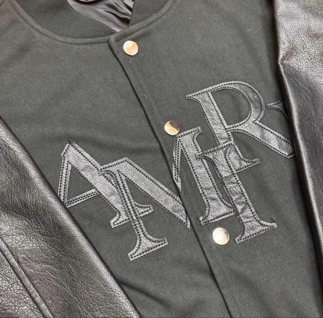 【最終値段】AMIRI アミリ レザー バーシティジャケット 正規品