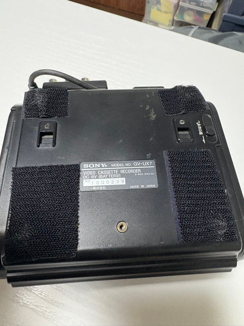 SONY 8ミリ　ビデオカセットレコーダー GV-UX7 動作未確認
