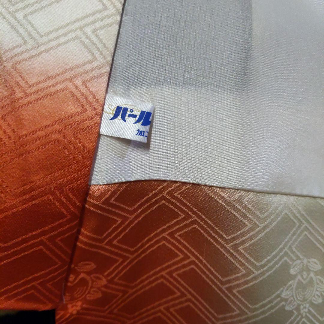 409黒しつけ付　束熨斗　落款　　正絹8点振袖フルセット成人卒業結婚式