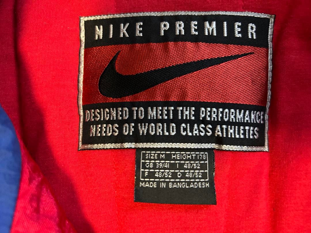 Nike PSG ナイロンジャケット 青/赤