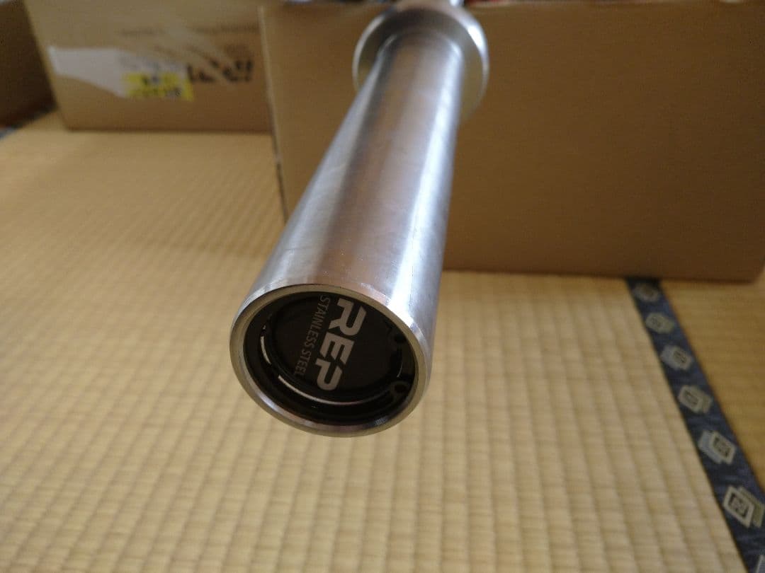 REP Fitness EZカールバー ステンレススチール 140