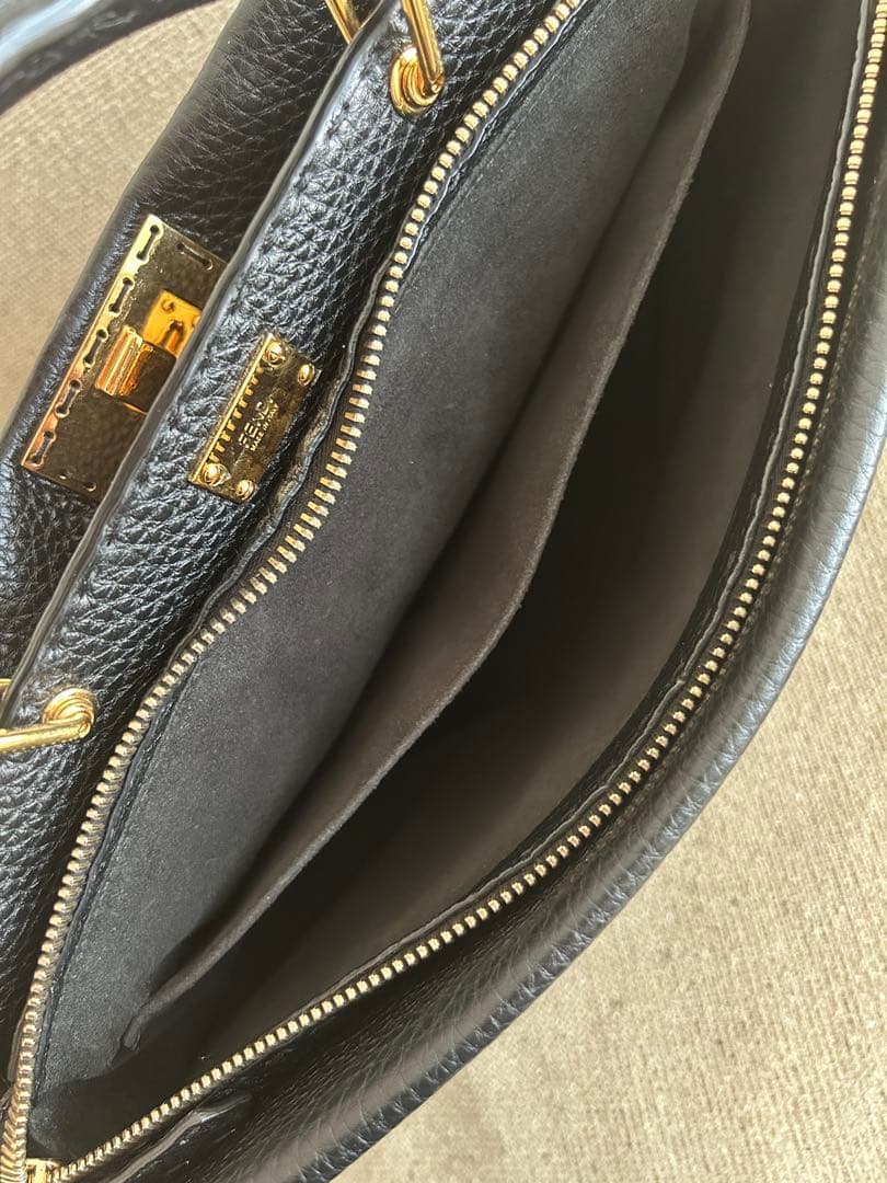 FENDIセレリア☆ズッカ柄モンスター☆ピーカブービジネス2wayバッグ