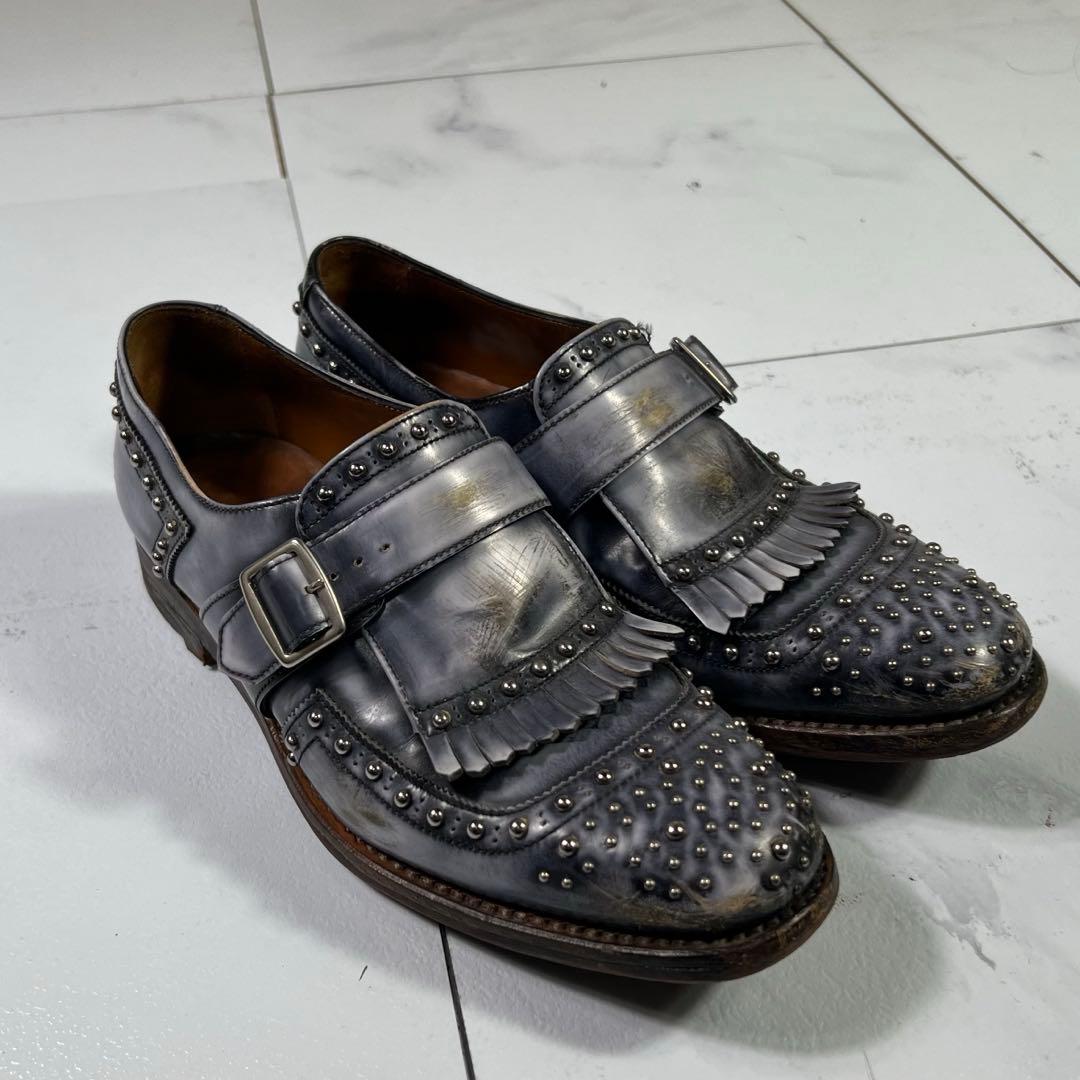 Church's シャンガイ SHANGHAI ヴィンテージ加工 スタッズ