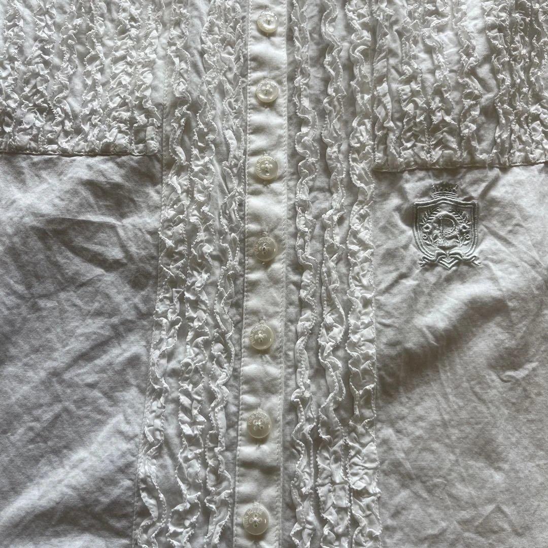 ピンクハウスピコフリルブラウス