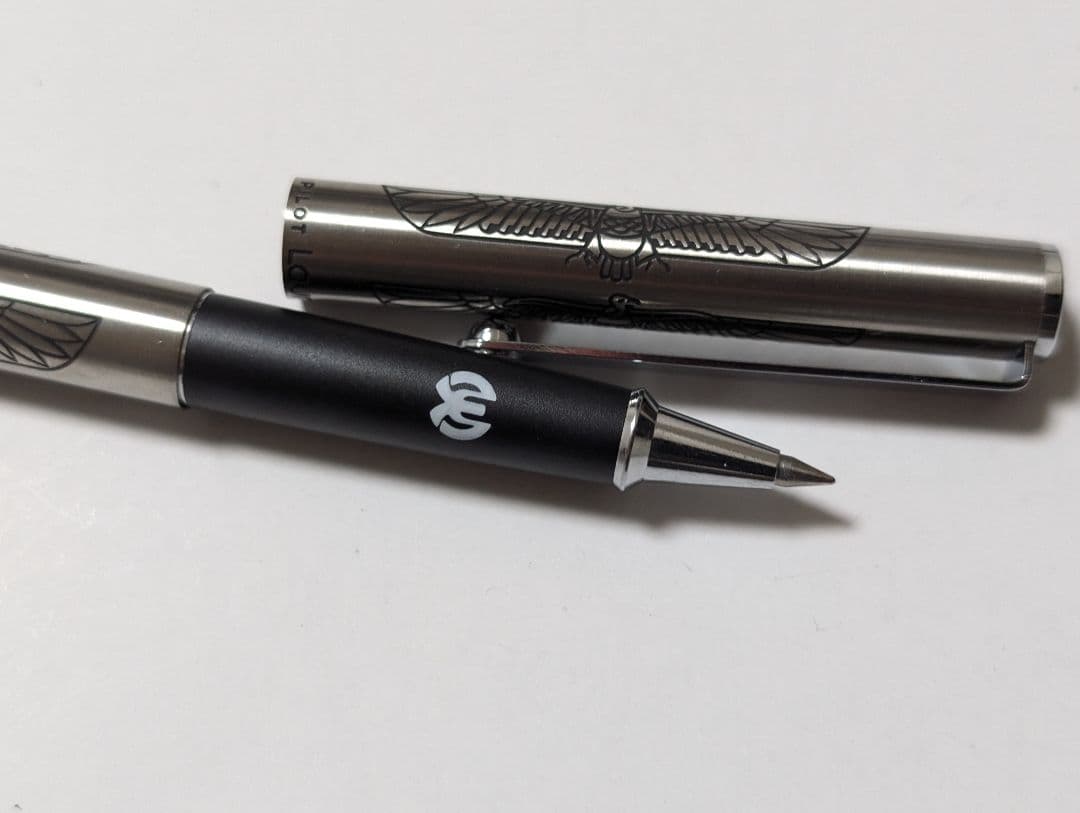 Pilot　ローリート　蝕刻　廃盤ボールペン　ステンレス