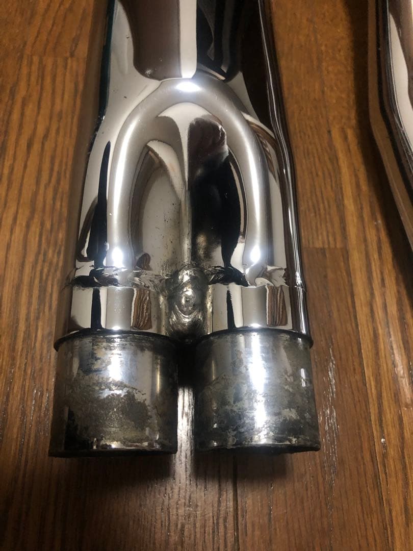 ブルバード400 ケンテックマフラー 2in1ローライダースラッシュカット