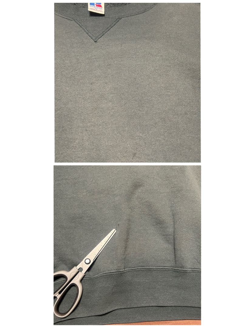 90s USA製 前V Russell Athletic ラッセル スウェット