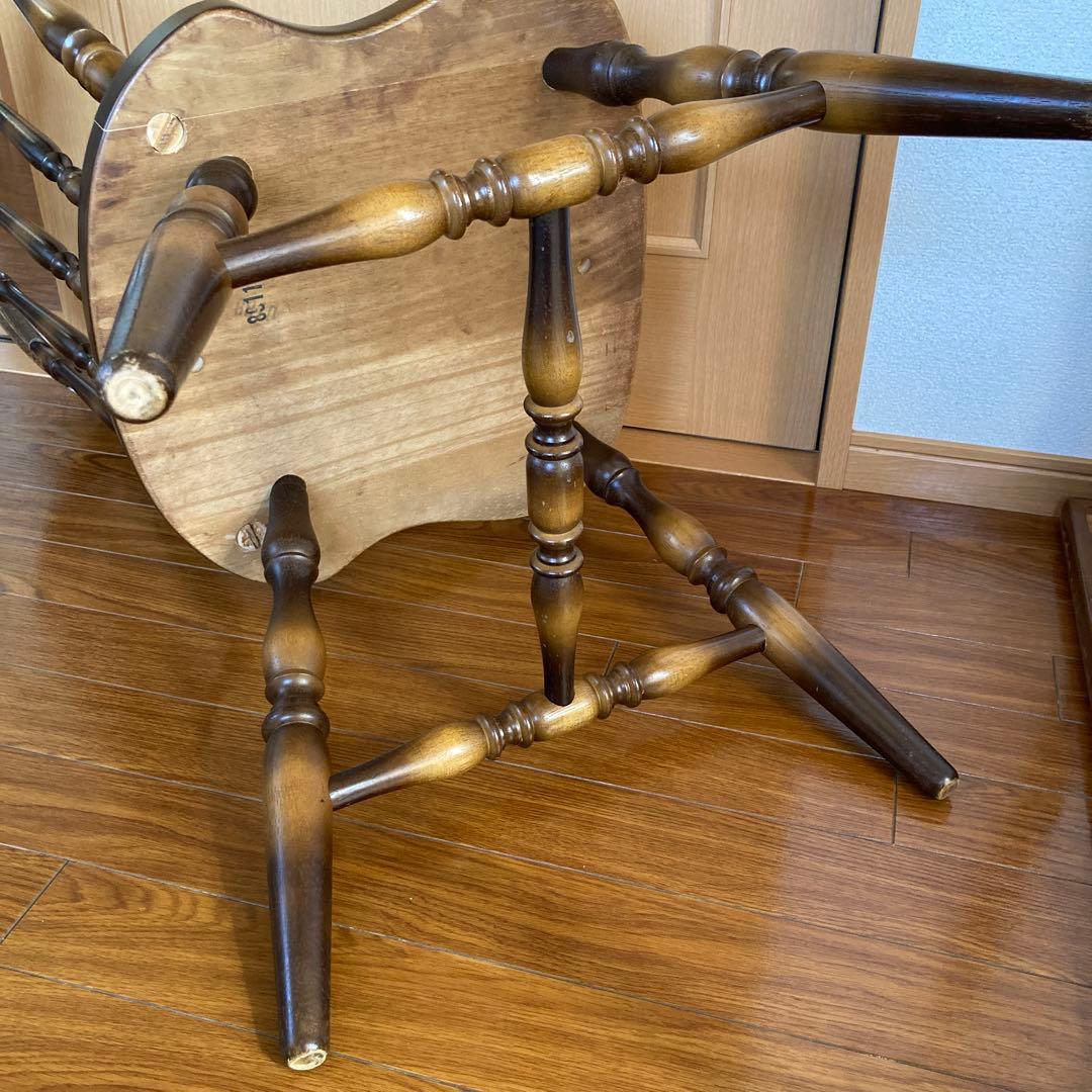 【お値下げしました】キツツキ　ウィンザーチェア　ダイニングチェア