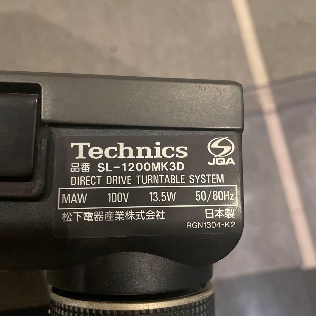 Technics SL 1200 MK3D テクニクス　カートリッジ　針付き