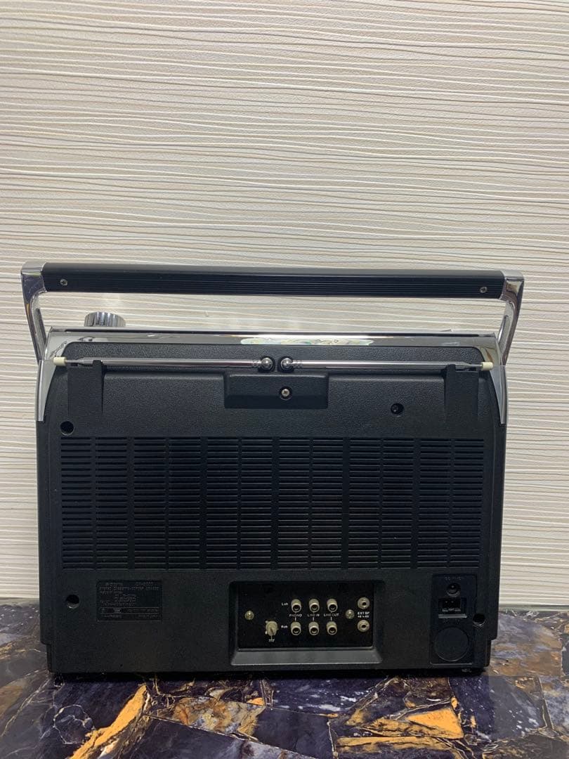 美品動作品SONY ソニー CF-3800 ラジカセ 2バンド ラジオ