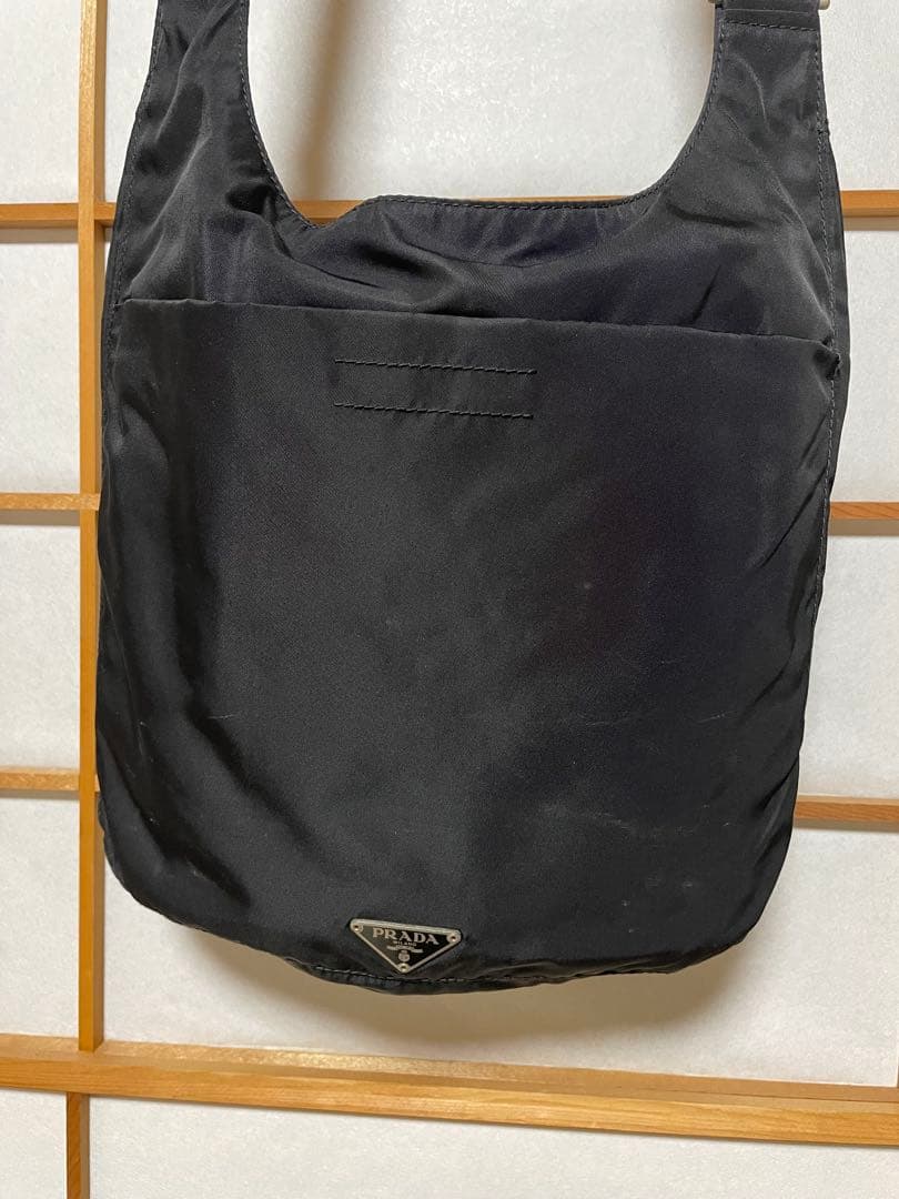 PRADA プラダ　ナイロン　ブラック　ショルダーバッグ