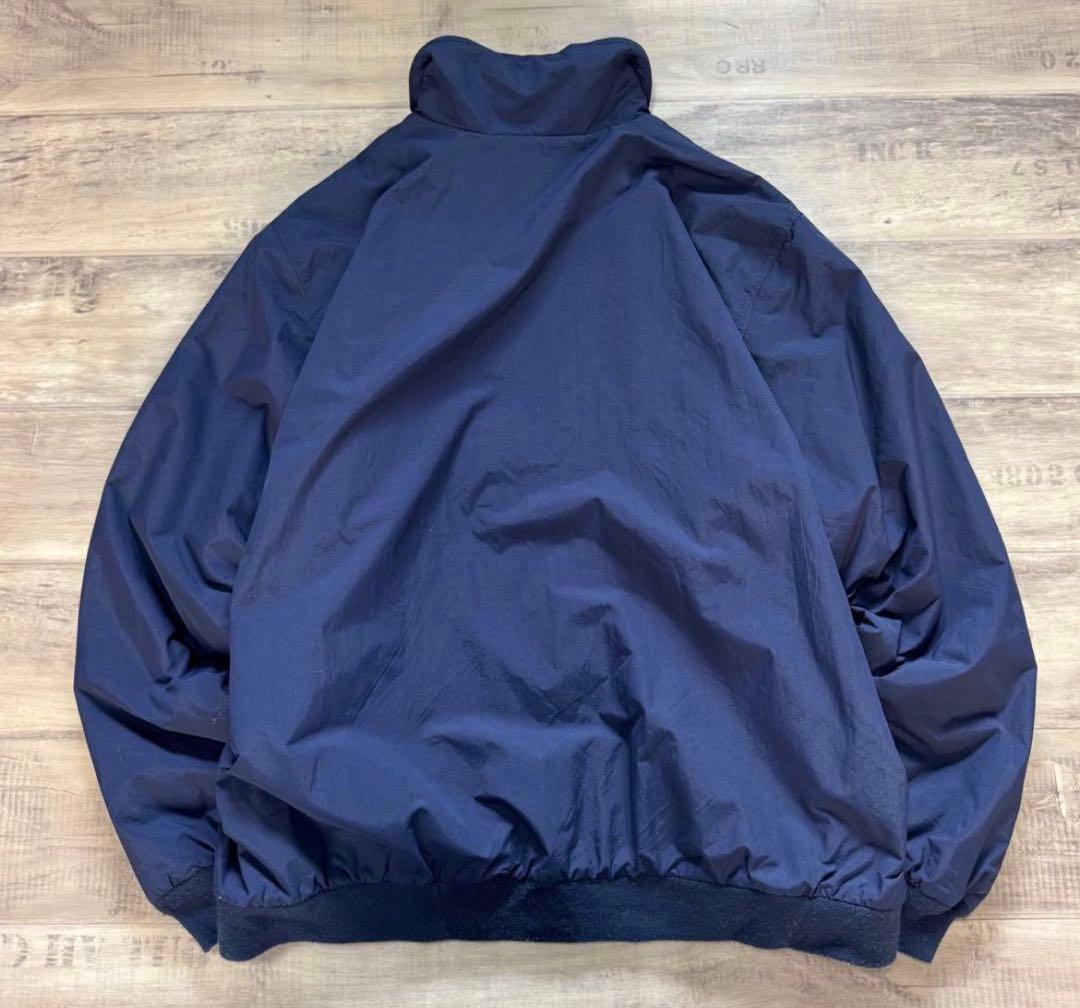 L.L.Bean エルエルビーンウォームアップジャケットネイビーフリース古着XL