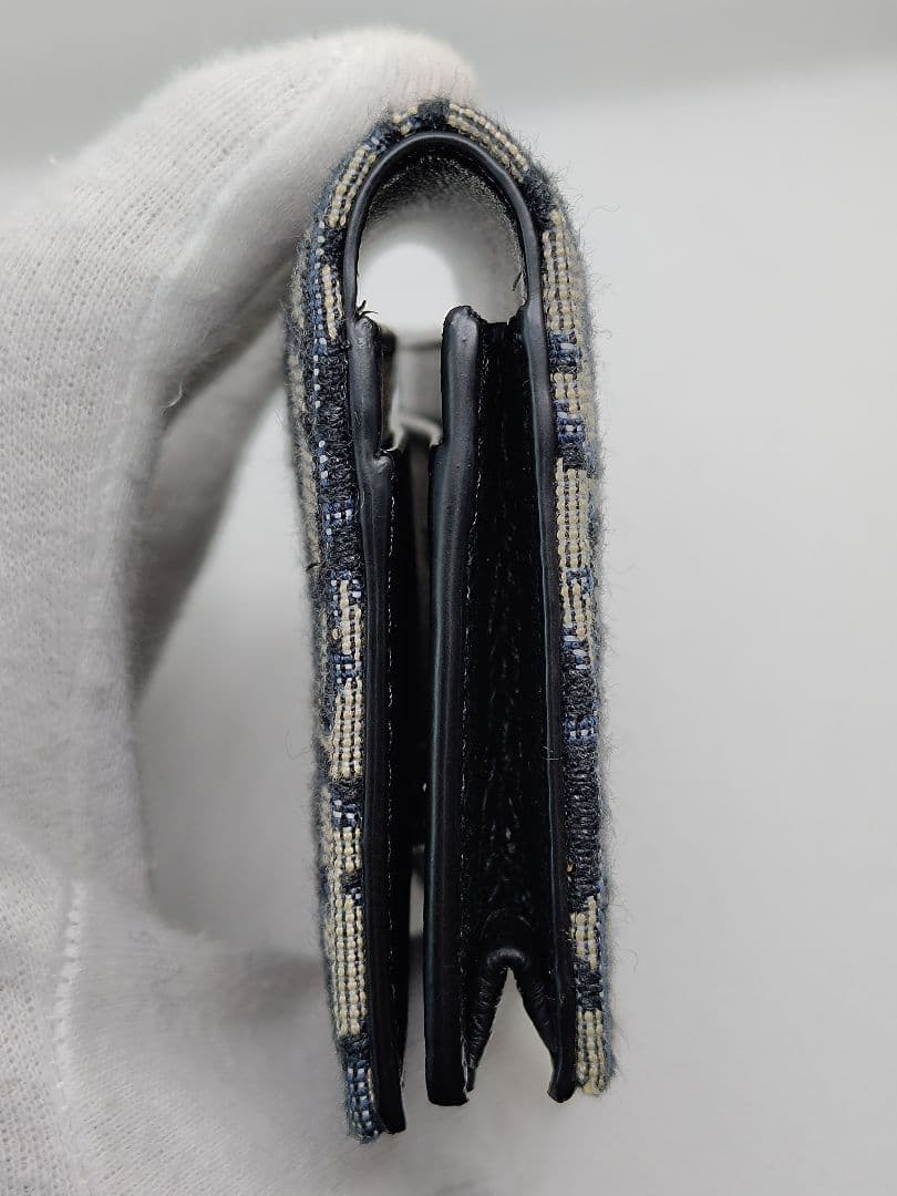 DIOR カードケース オブリーク ジャガード 名刺入れ ビジネスカードホルダー