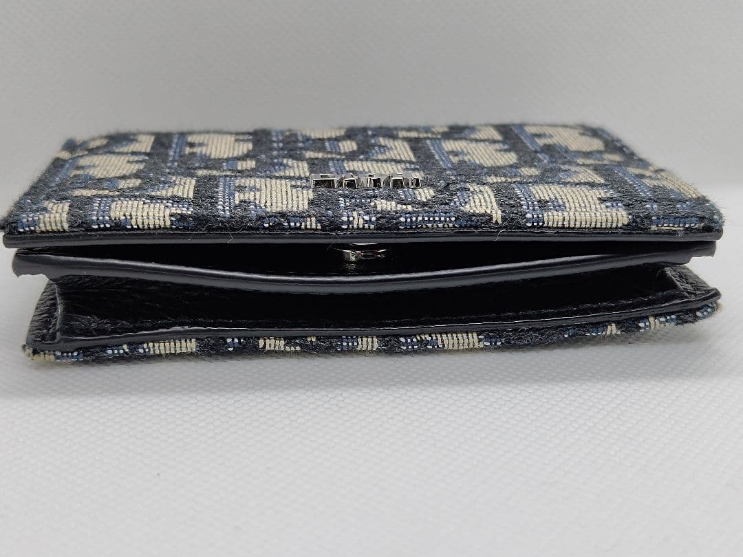 DIOR カードケース オブリーク ジャガード 名刺入れ ビジネスカードホルダー