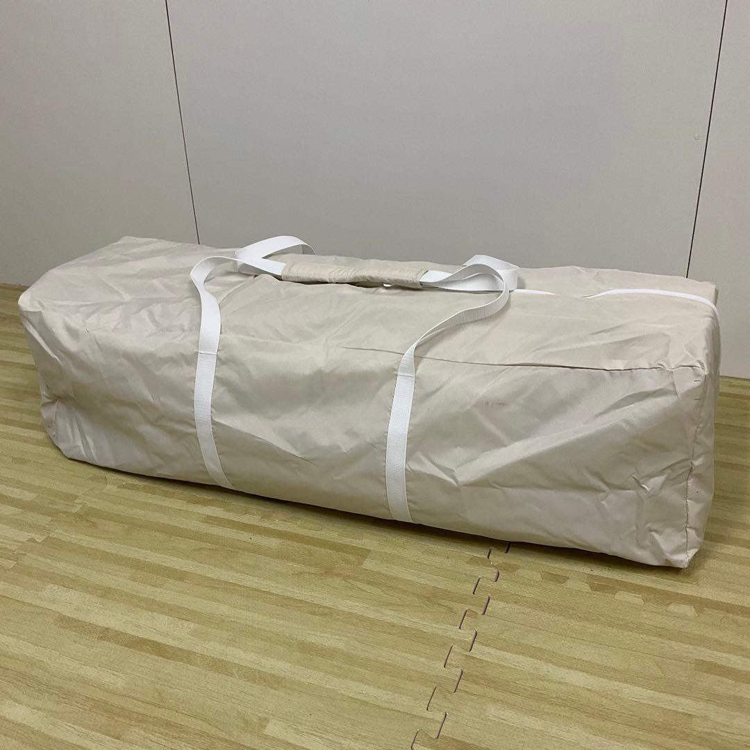 美品！アップリカ ベビーベッド ココネル エアー プラス AB ホワイトベージュ