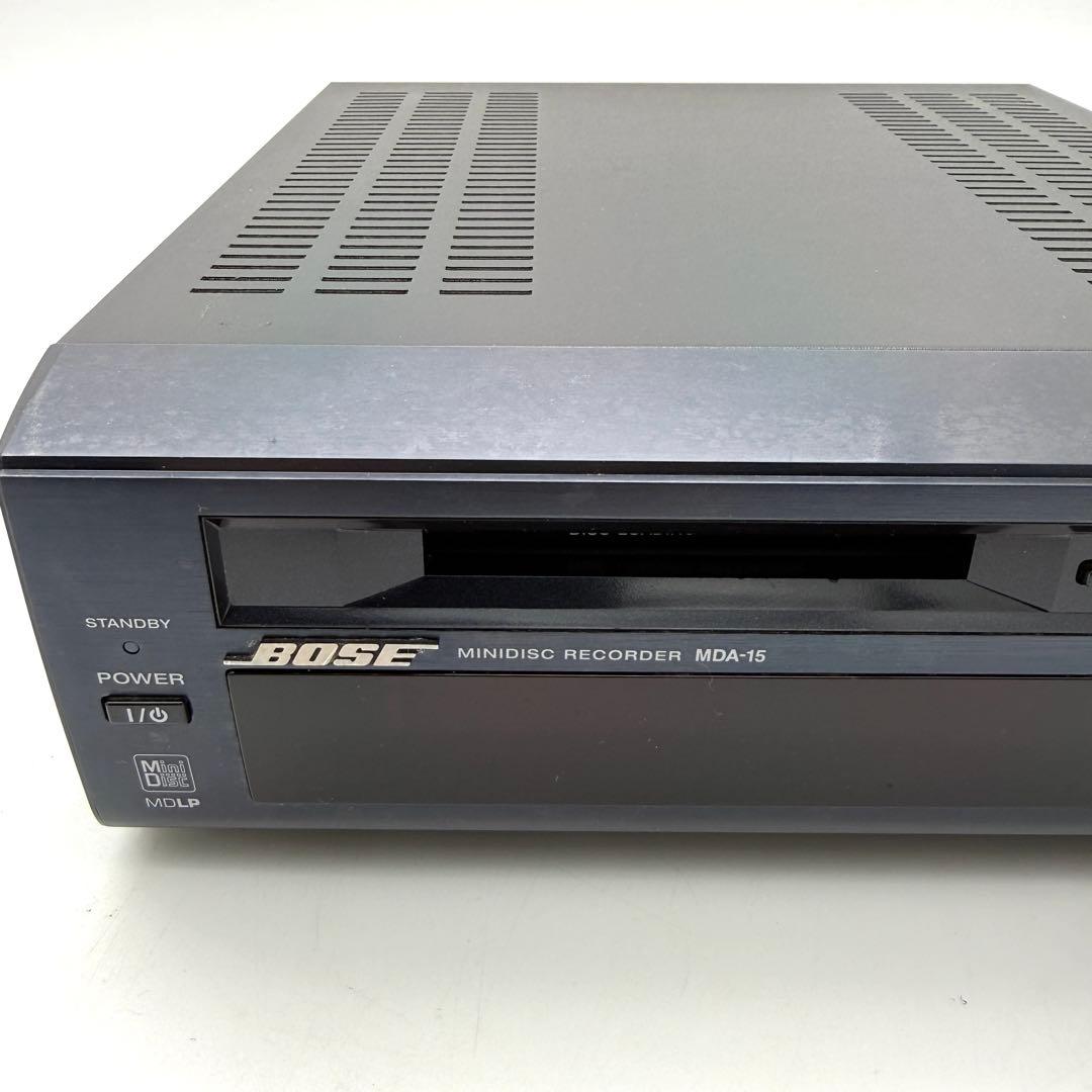 BOSE MDA-15 MDLP対応 MDレコーダーリモコン付 動作良好