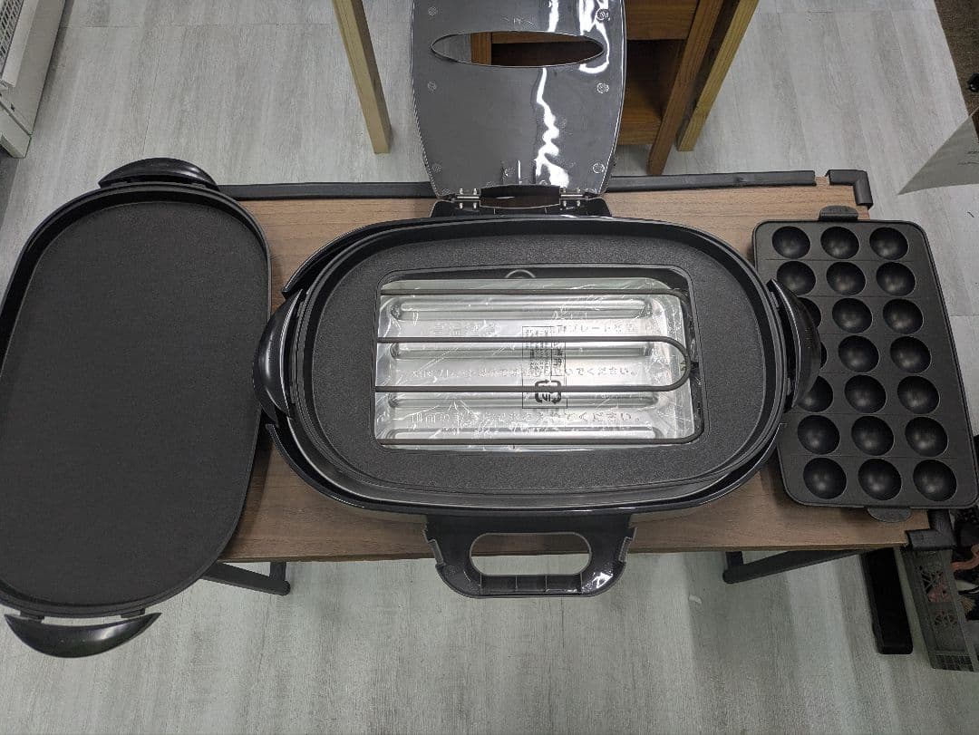 【未使用】 Panasonic NF-W300-S ホットプレート3枚タイプ