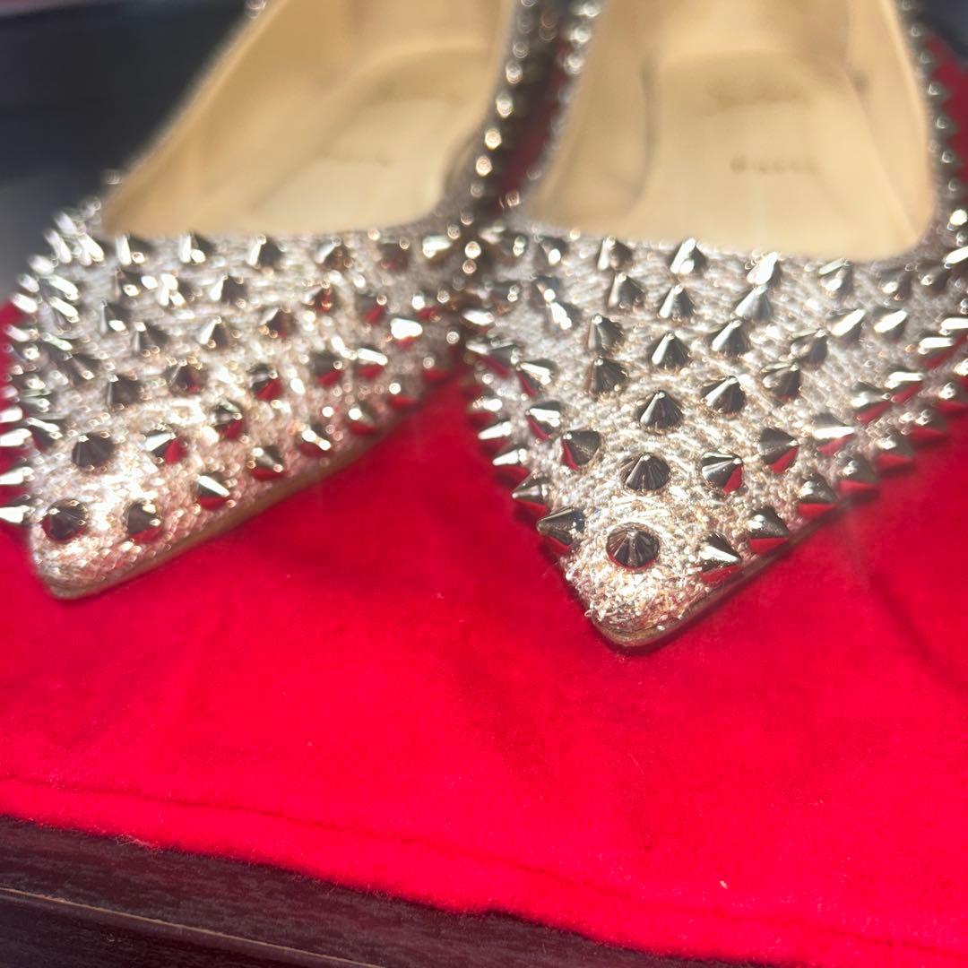 Christian Louboutin スパイクフラットシューズ