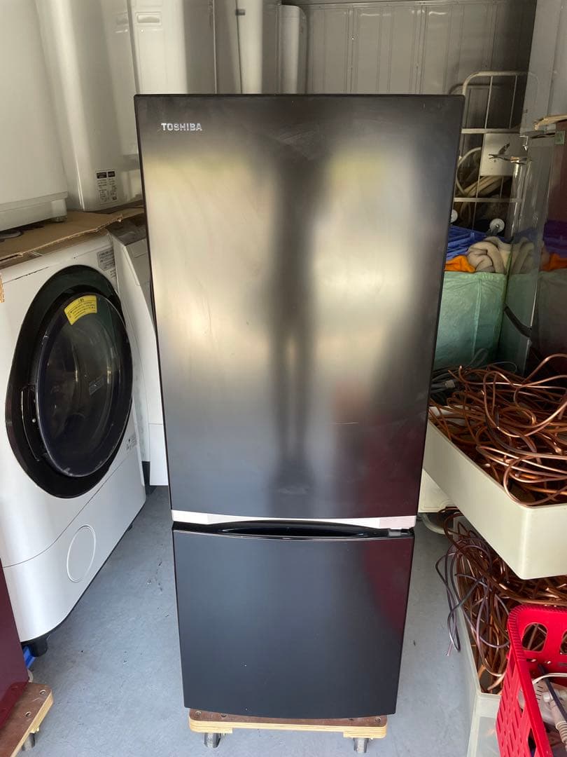 引取歓迎愛知　東芝 153L GR-S15BS(K) 2021年製