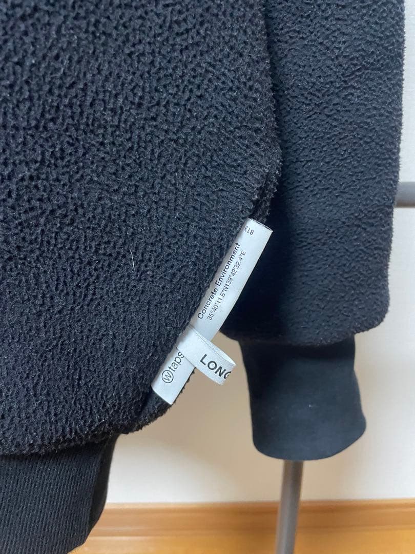 WTAPS ハーフジップシャツ BLACK Lサイズ DECENDANT