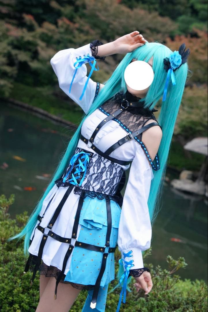 初音ミク Rose Cage プロセカ コスプレ ウィッグ付き フルセット