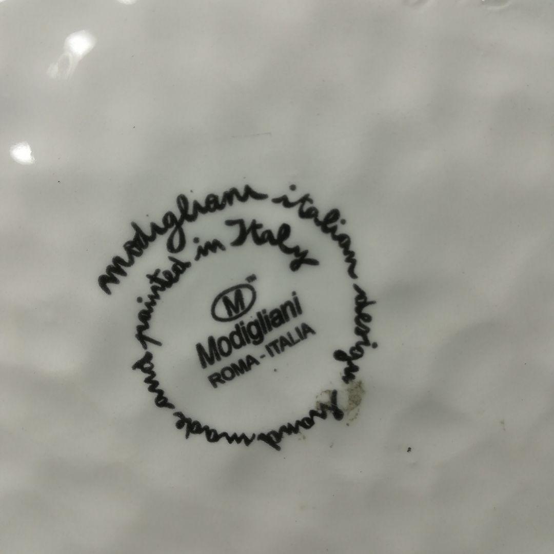 イタリア陶器　モディリアーニ　modigliani　飾り皿　魚　プレート
