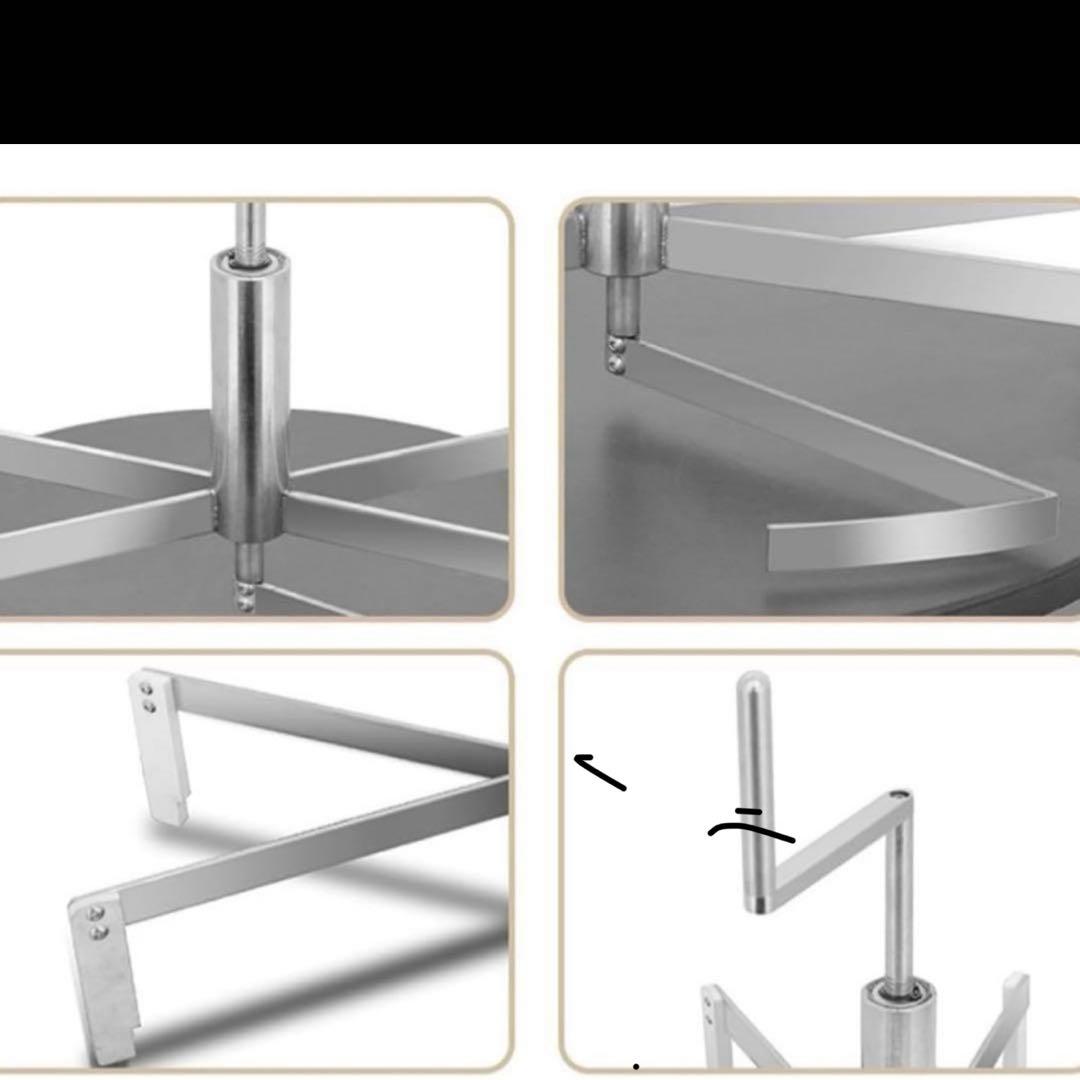 【新品未使用】クレープの生地を伸ばす クレープスプレッダー ステンレス製