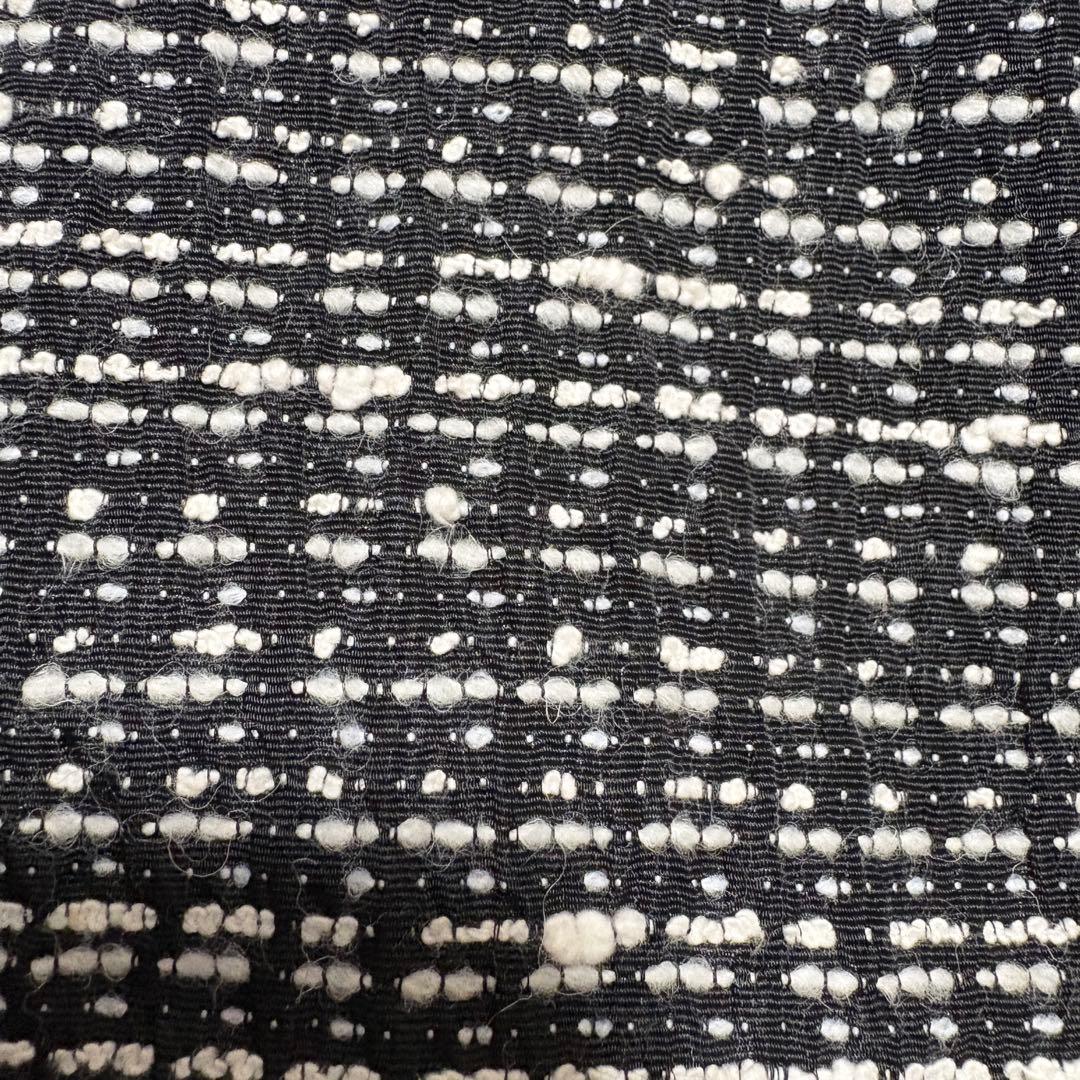 【美品】Rene TISSUEツイードワンピース Aライン フレア 38