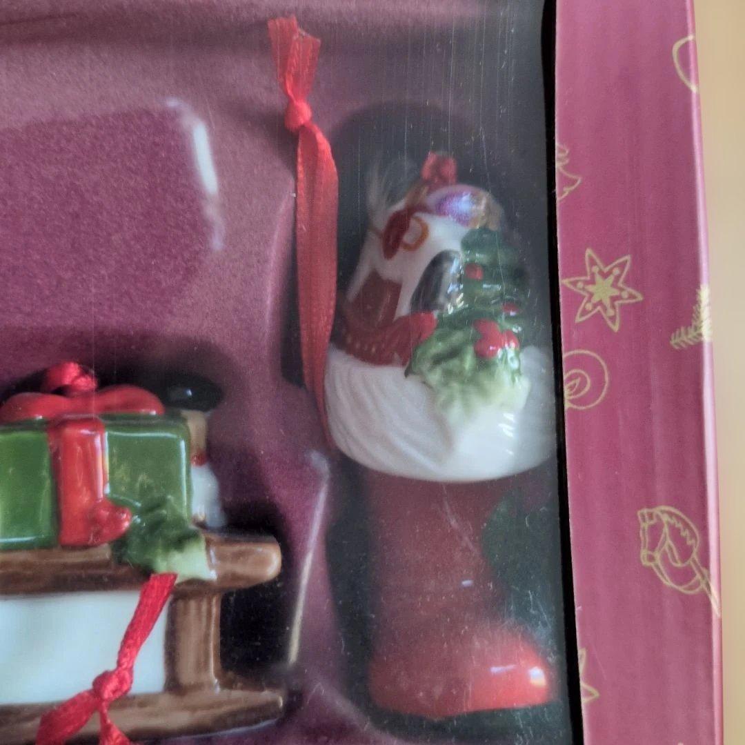 Villeroy & Boch クリスマスオーナメント3点セット