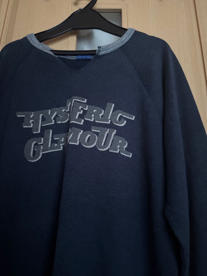 ヒステリックグラマー　裏起毛トレーナー